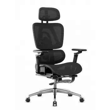 Bureaustoel mark adler Expert 7.9 zwart – ergonomische draaistoel, zwarte stof, model MA-EXPERT 7.9 zwart