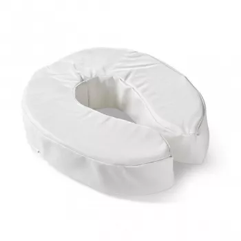 Zachte verhoogde toiletbril, 10 cm