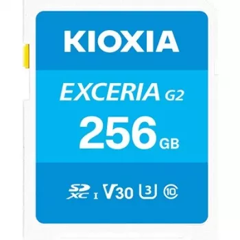 Flashgeheugen Kioxia 256GB SDXC UHS-I EXCERIA G2