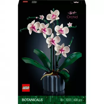 LEGO 10311 Icons Orchidee kunstplant bouwset met bloemen woonaccessoire voor volwassenen Botanische collectie cadeau voor echtgenote of echtgenoot