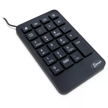 Numeriek toetsenbord Inter-Tech KB-120 universeel USB zwart