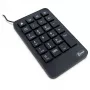 Numeriek toetsenbord Inter-Tech KB-120 universeel USB zwart