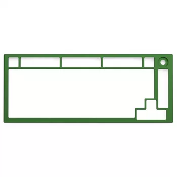 Glorious GMMK PRO Top Frame - groen (GLO-ACC-P75-TF-FG)