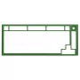 Glorious GMMK PRO Top Frame - groen (GLO-ACC-P75-TF-FG)