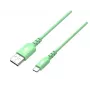 TB USB-C-kabel 1m groen; AKTBXKUCMISI10Z