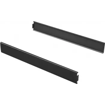 Behuizing Rittal TS 8100.400 — stalen behuizing, zwart, 2-pack