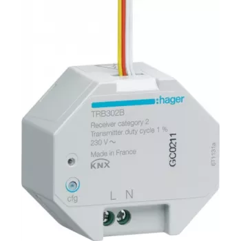Draadloze KNX inbouw-ingang 2-voudig 230V quicklink TRB302B (TRB302B)
