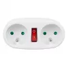 Maclean MCE337E dubbele stopcontactverdeler