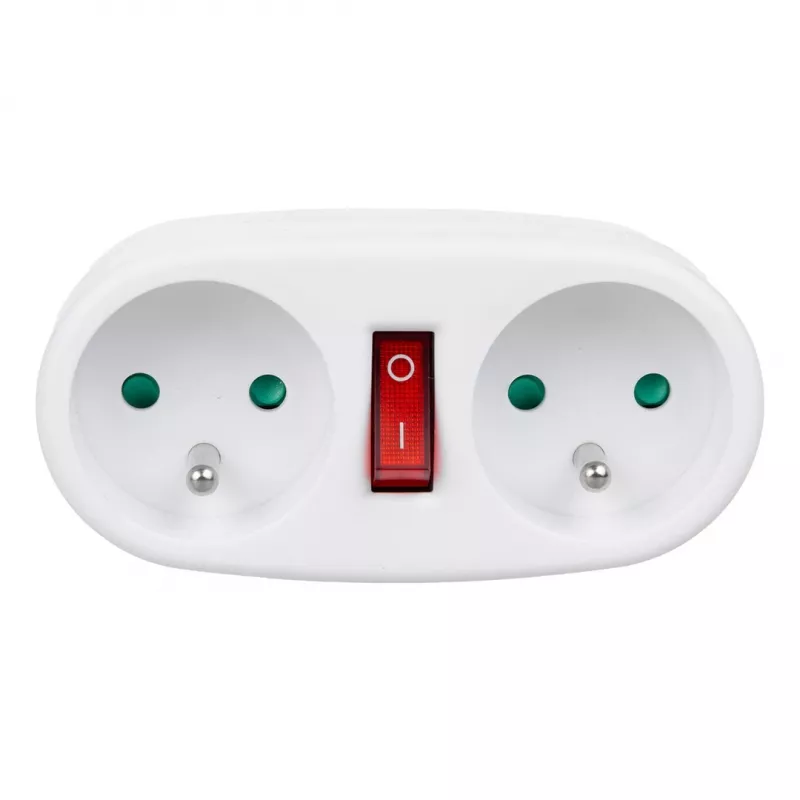 Maclean MCE337E dubbele stopcontactverdeler