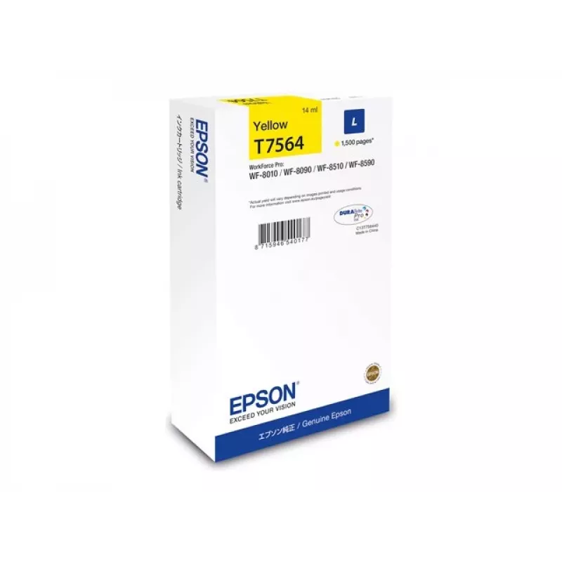 Epson C13T75644N inktpatroon 1 stuk origineel High (L) Yield Geel