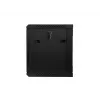 Wandmontage rack LANBERG 9U (600×450×507 mm) IP20, max. belasting 60 kg, zwart