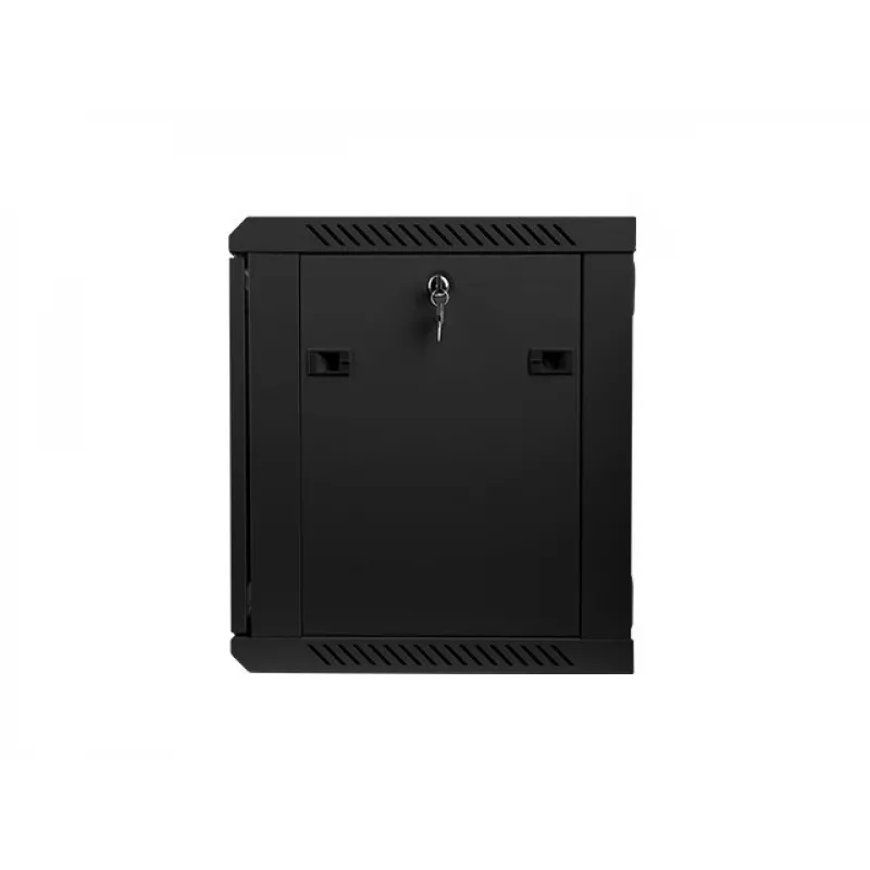 Wandmontage rack LANBERG 9U (600×450×507 mm) IP20, max. belasting 60 kg, zwart