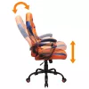 Bureaustoel Subsonic SA5573-D6 gevoerde zitting oranje