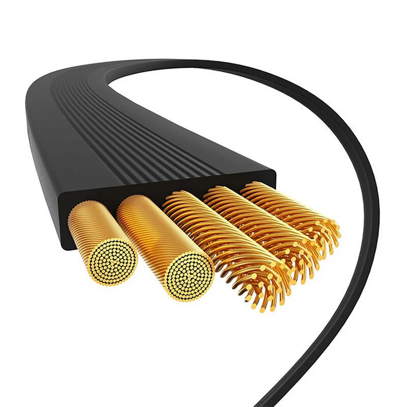 USB-kabel Baseus Free2Draw 1m USB-C zwart