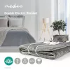 Nedis PEBL130CWT2 elektrische deken, 160 x 140 cm