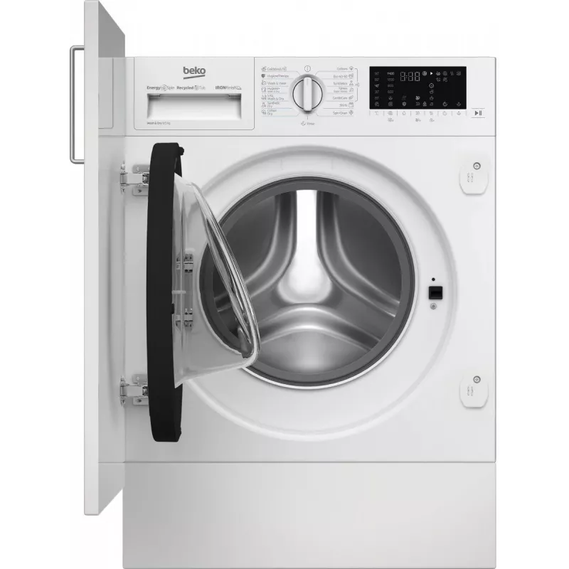 Was-droogcombinatie BEKO B5DBT68547W inbouwbaar, 8 kg wassen / 5 kg drogen, 1400 t/min