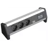 Stroomverdeler Bachmann Desk 1 3 AC-stopcontacten zwart