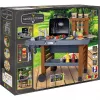 Tuin Keuken, speelkeuken grijs/bruin