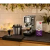 Druk-koffiemachine Lapressa roestvrij staal