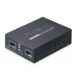 PLANET 2-poorts 10G/2.5G/1G/100BASE-X netwerk-mediaconverter zwart