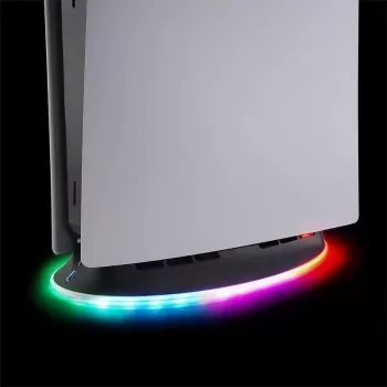 Koelstandaard SUBSONIC SA5656 voor PS5 en PS5 slim met LED-verlichting, multi-ventilator koeling, USB-gevoed
