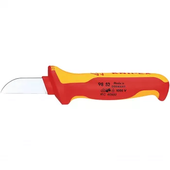 Knipex 98 52 universeel mes oranje, rood vast mes