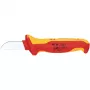 Knipex 98 52 universeel mes oranje, rood vast mes