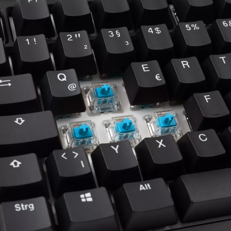 Ducky Tinker 75 toetsenbord gaming USB Duits zwart