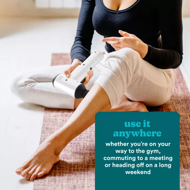 Perkussie-massagepistool HoMedics PGM-150-EU — draagbaar percussietherapieapparaat