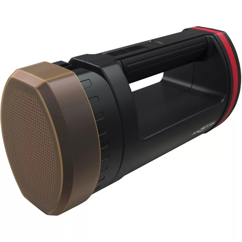 Ansmann HS20R Pro 1600-0223 draagbare led-schijnwerper voor in de hand 20 W, IP20, 3 lampen, zwart/rood