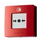 Handbrandmelder Ajax 60815 rood — brandalarm drukknopmelder, opbouwmontage