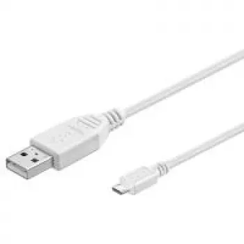 Wentronic 43837 USB-kabel wit