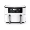 Ninja AF400EU Double heteluchtfriteuse 9,5 L 2470 W wit, draai- en touchbediening
