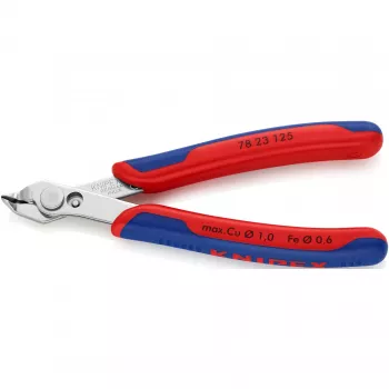 Knipex Super-Knips 78 23 125 elektronica- en fijnmechanica-zijkniptang zonder facet 125 mm