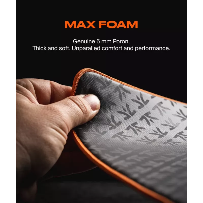 Gaming-muismat GLORIOUS Fnatic FOCUS3 MAX XL – uitgebreid XL-formaat, stofoppervlak, genaaide rand