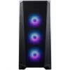 PHANTEKS Eclipse G370A PC-behuizing, midi-tower, SSI-EEB, RGB, gehard glas - inclusief 3x 120-mm-ventilator, zwart