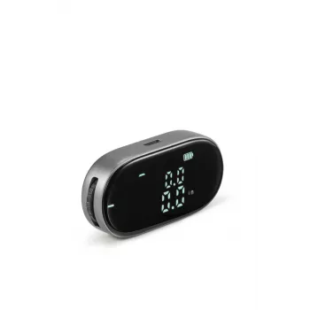 Flexibele elektronische liniaal MOVA MERM01 met digitaal display, batterijgevoede flexibele meetstrip voor kleermakerij en lineaire metingen ter plaatse