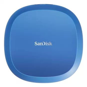 SanDisk Creator Desk Drive externe harde schijf, SSD, 8 TB, blauw, SDSSDT40C-8T00-E25