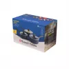 Pannenset Russell Hobbs Nightfall Stone 3-delig 16/18/20 cm antiaanbaklaag
