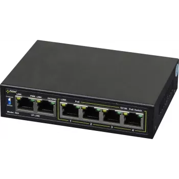 Netwerkswitch PULSAR Switch POE Pulsar S64 4 poorten 2 uplink