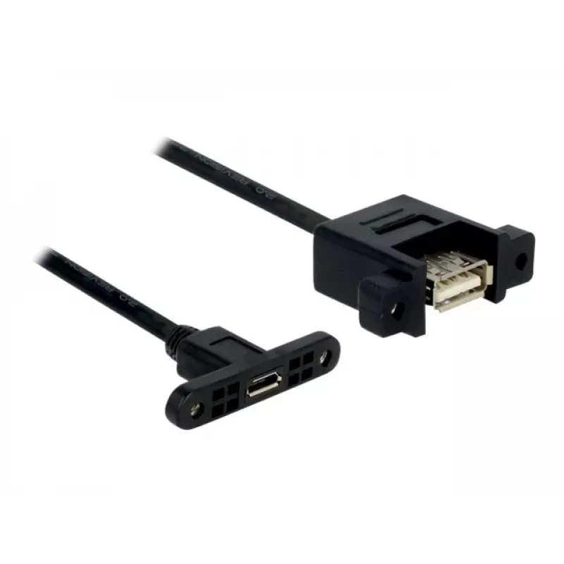 USB-kabel Micro-USB B USB A DeLOCK 85109 0,25 m