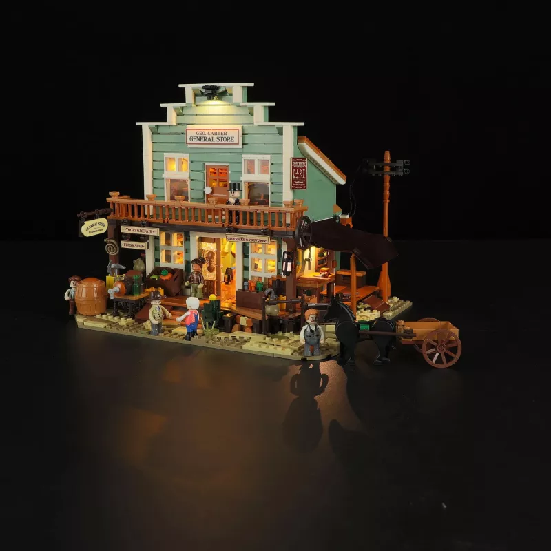 Gemengde winkel, constructiespeelgoed