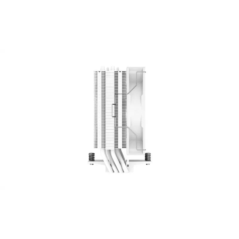 DeepCool AG400 WH ARGB processor 12 cm wit