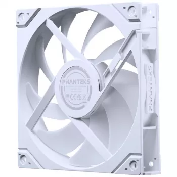 Phanteks M25 Gen2 140 mm PWM D-RGB Reverse-Blade behuizingsventilator - wit