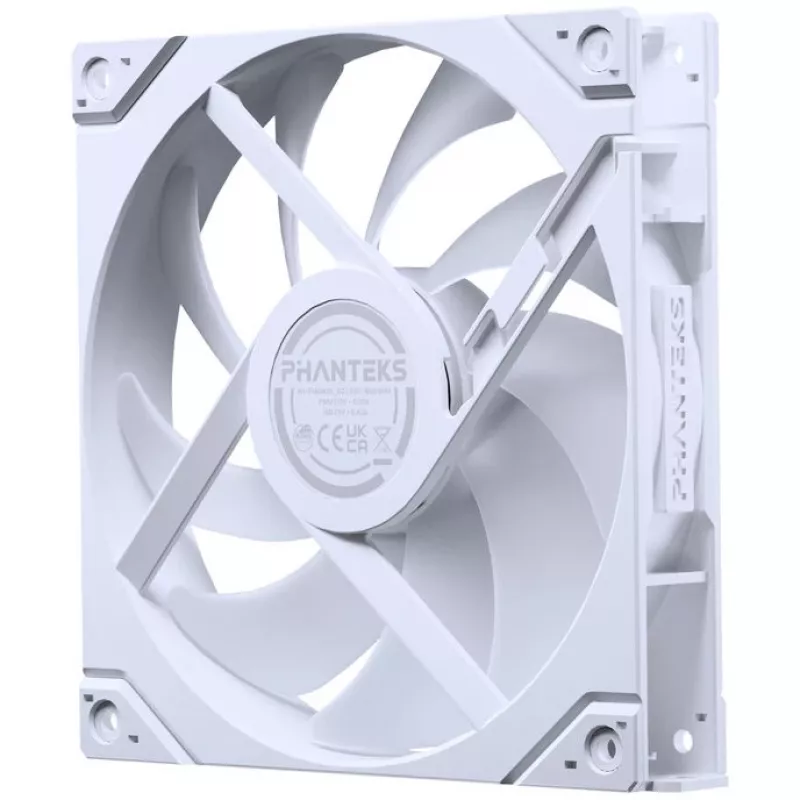 Phanteks M25 Gen2 140 mm PWM D-RGB Reverse-Blade behuizingsventilator - wit