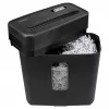 Papiervernietiger SAVIO ND-01, kruissnede 4 x 32 mm, 11 L bak, 230 W, zwart, 72 dB