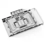 Backplate Alphacool 13463 acryl aluminium zwart 145,2 mm
