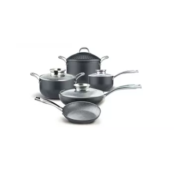 Pannenset Pensofal Invictum Professional 9-delig — aluminium antiaanbaklaag