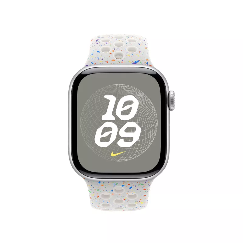 Apple MC1V4ZM/A smartwatch-polsband platina fluoroelastomeer