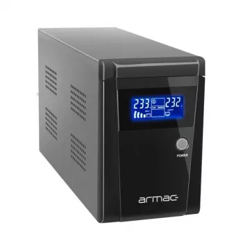 Armac O/1500E/LCD UPS (uninterruptible power supply) line-interactive 1,5 kVA 3 stopcontacten